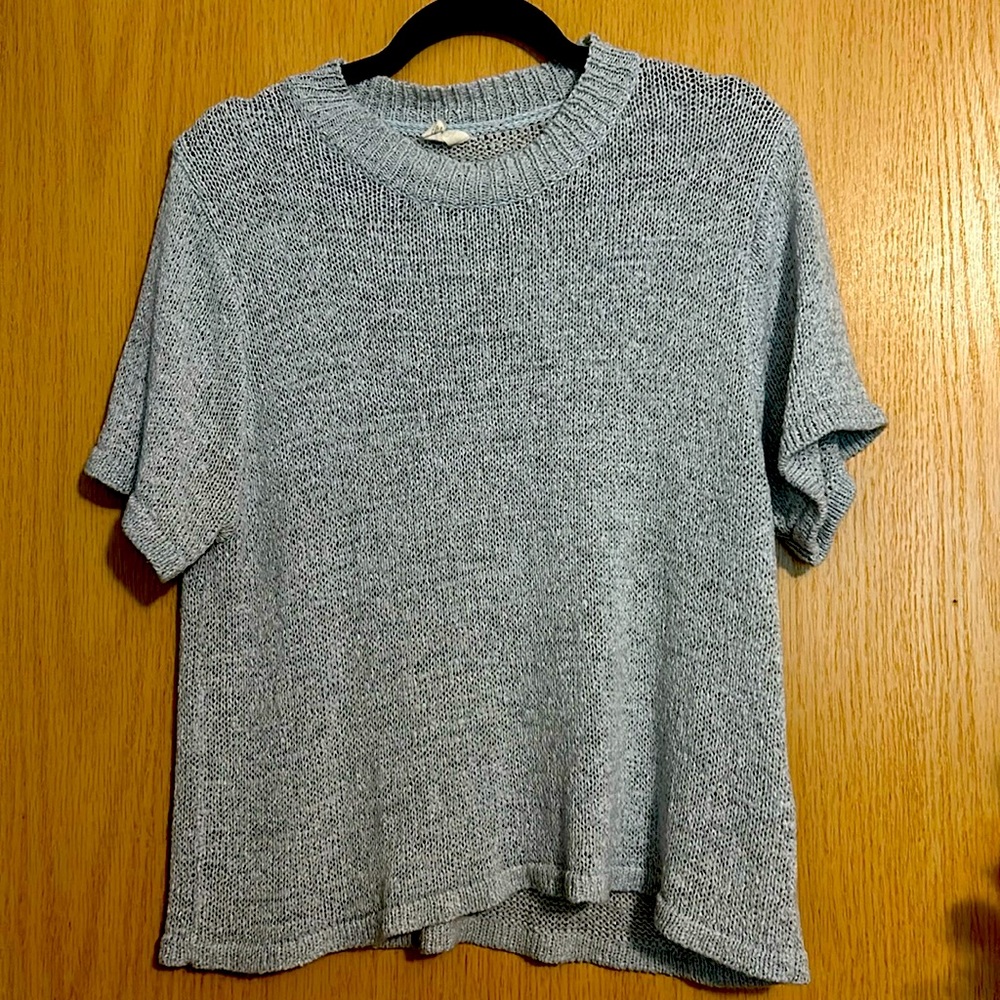 Cotton On Body sheer light blue shirt